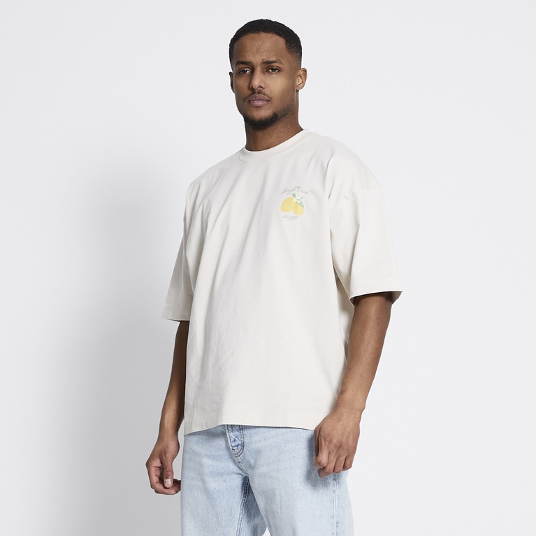 Printed tee "Abbot" Light Beige